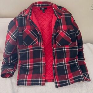 Plaid Quilted Jacket